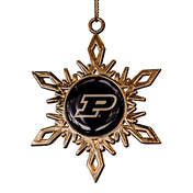 Purdue Snowflake Ornament